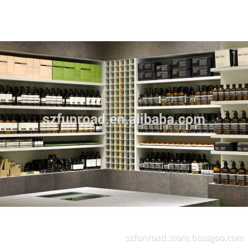 Exquisite ShopFurniture Cosmetic Showroom Display Rack